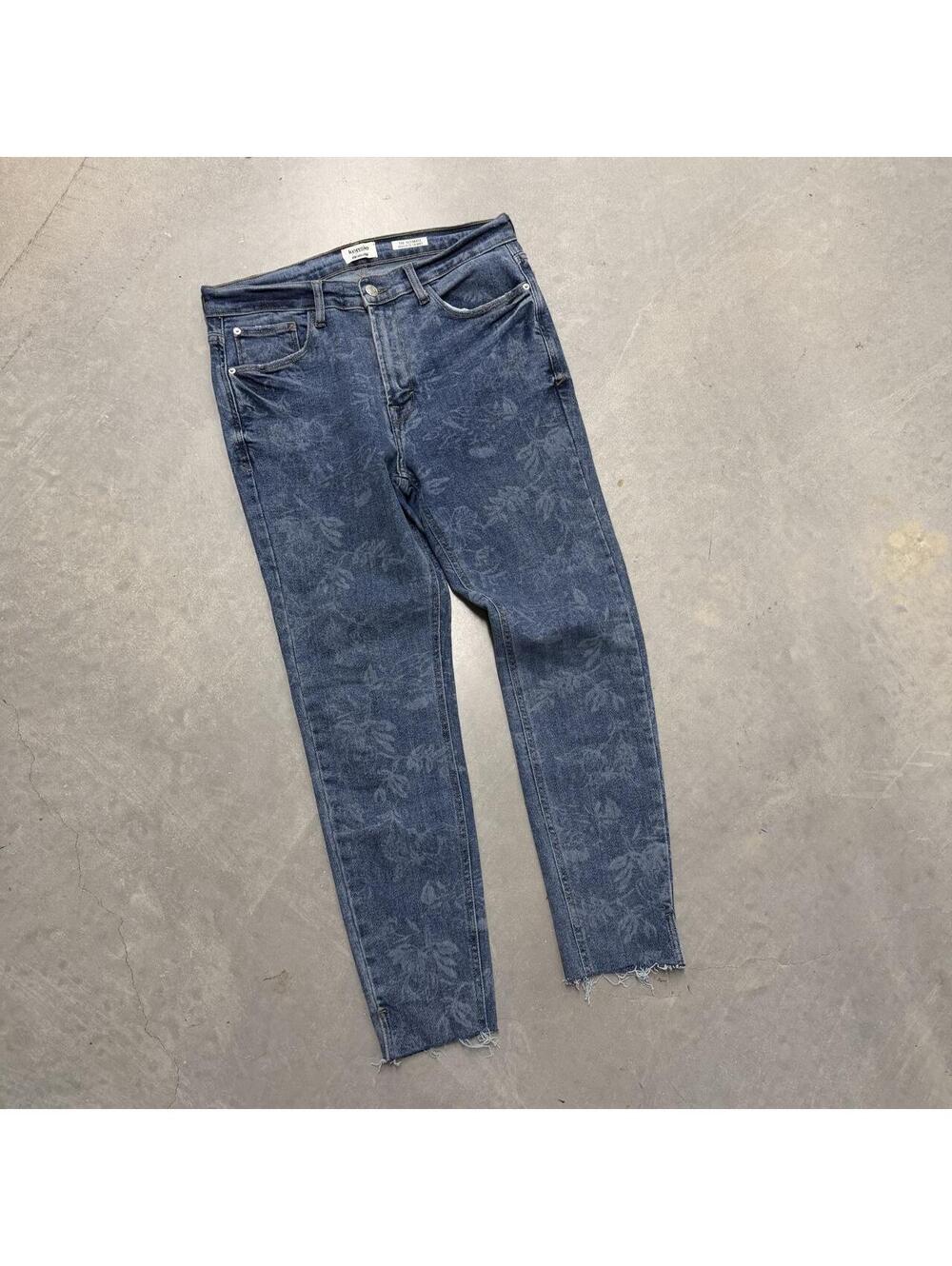 2000s Kensie Jeans The Ultimate High Rise Skinny Floral Print Women's Size 8/29